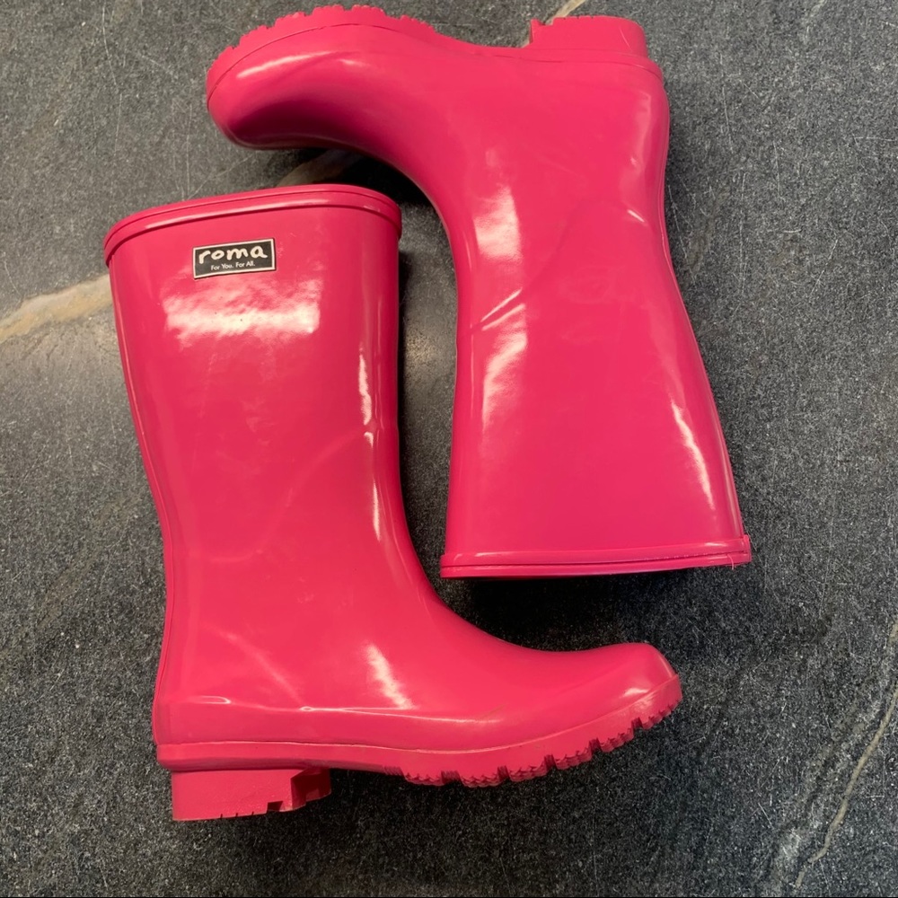 Roma Emma Mid Magenta Rain Boots
